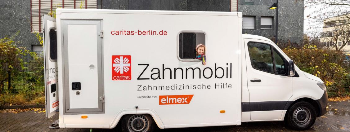 Zahnmobil - Caritas - Elmex 