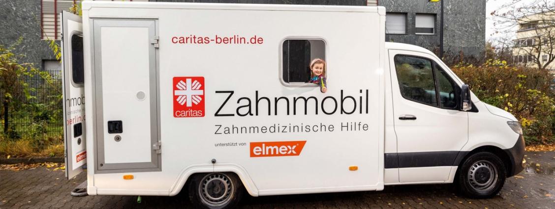 Zahnmobil von elmex® und Caritas @Gero Breloer 